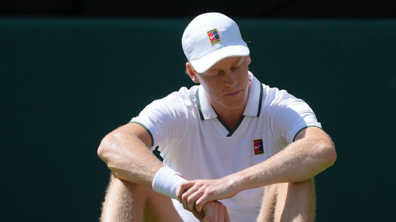Top Tennis Star Sinner Out of US Open With Knee Injury